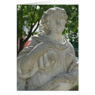 Washington, Iowa Lady in der Park Statue