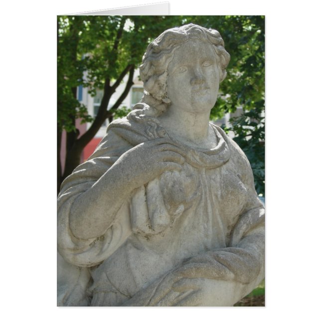 Washington, Iowa Lady in der Park Statue (Vorne)