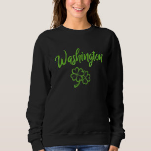 Washington Irish American Heritage Vintag Shamro Sweatshirt