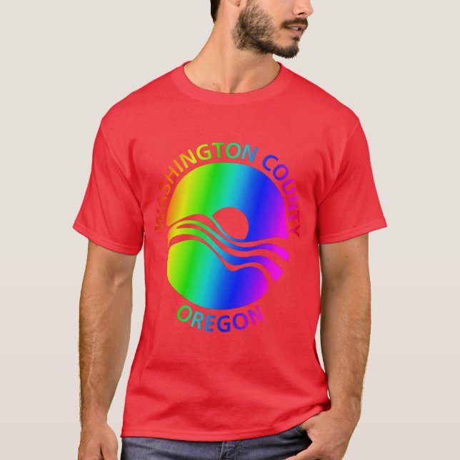 Washington Landkreis Pride T - Shirt - Wählen Sie  (Vorderseite)