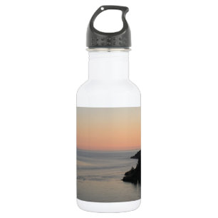 Washington-Meerblick-Sonnenuntergang Trinkflasche