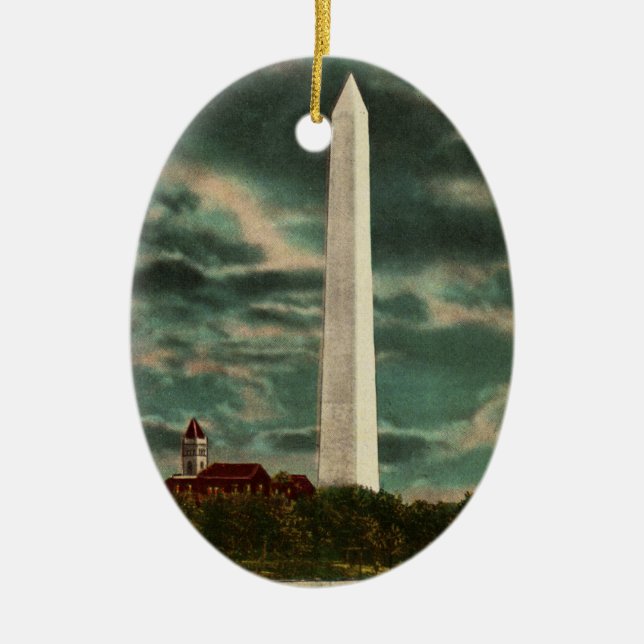 Washington Monument by Night Ornament (Vorne)