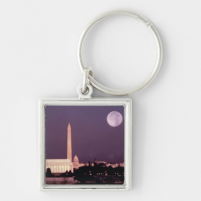 Washington-Monument, die Hauptstadt und Jefferson Schlüsselanhänger (Vorne)