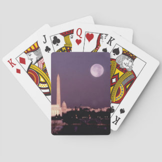 Washington-Monument, die Hauptstadt und Jefferson Spielkarten