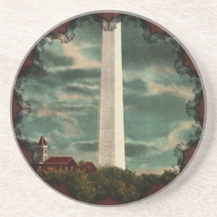 Washington-Monument durch NachtUntersetzer Untersetzer