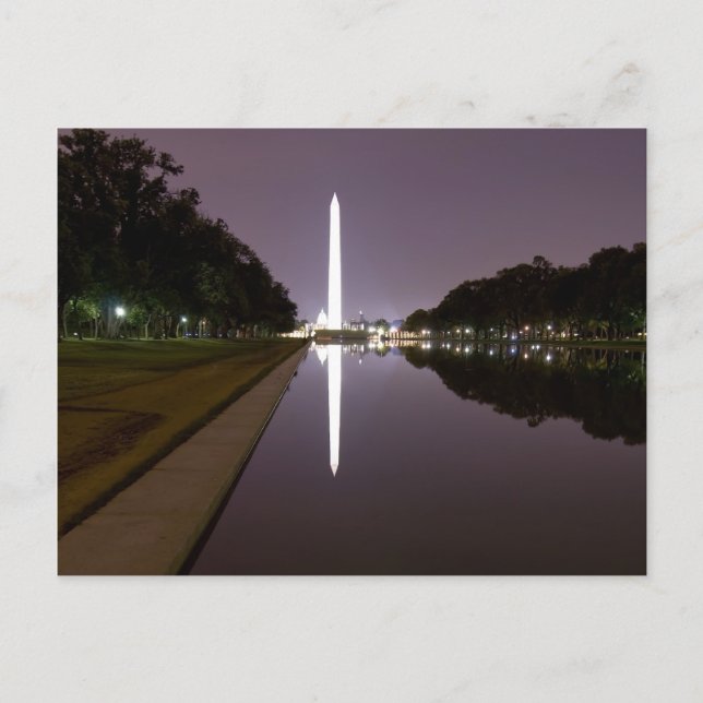 Washington Monument Postcard Postkarte (Vorderseite)
