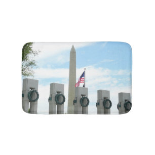 Washington Monument und WWII-Denkmal in DC Badematte