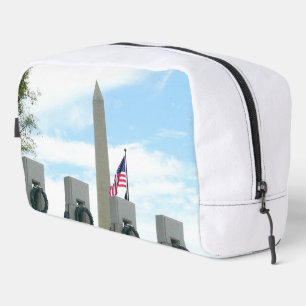Washington Monument und WWII Memorial in DC Waschbeutel