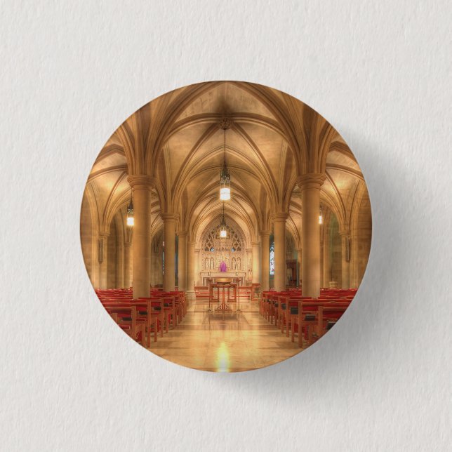 Washington National Cathedral Bethlehem Kapelle Button (Vorderseite)