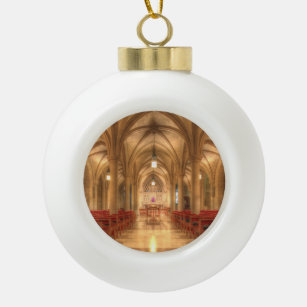 Washington National Cathedral Bethlehem Kapelle Keramik Kugel-Ornament