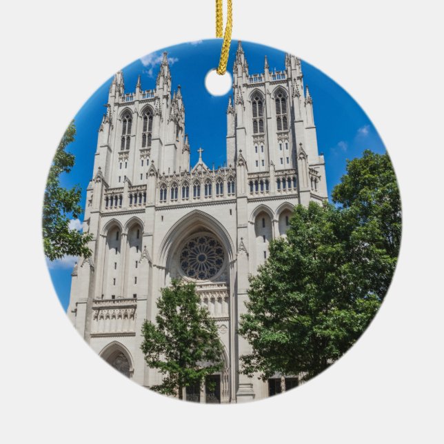 Washington National Cathedral Keramik Ornament (Vorne)