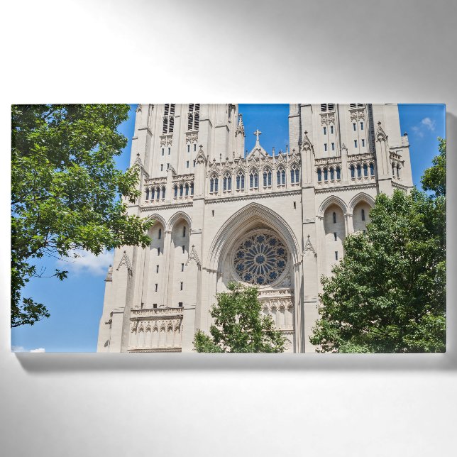Washington National Cathedral Namenschild (Vorderseite)