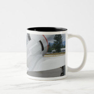 Washington, Olympia, Militär-Flugshow. 6 Zweifarbige Tasse