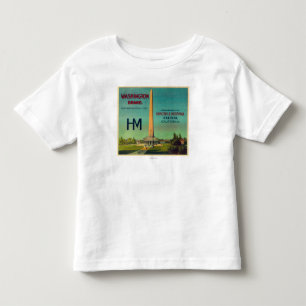 Washington orange LabelExeter, CA Kleinkind T-shirt
