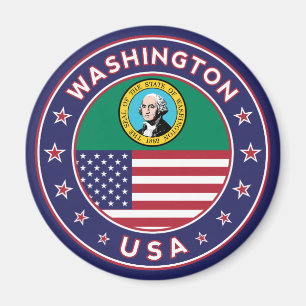 Washington, phone heiraten zu sticker, tote bag magnet