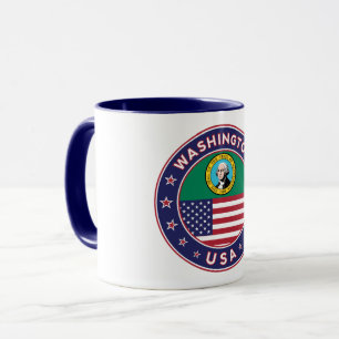 Washington, phone heiraten zu sticker, tote bag tasse