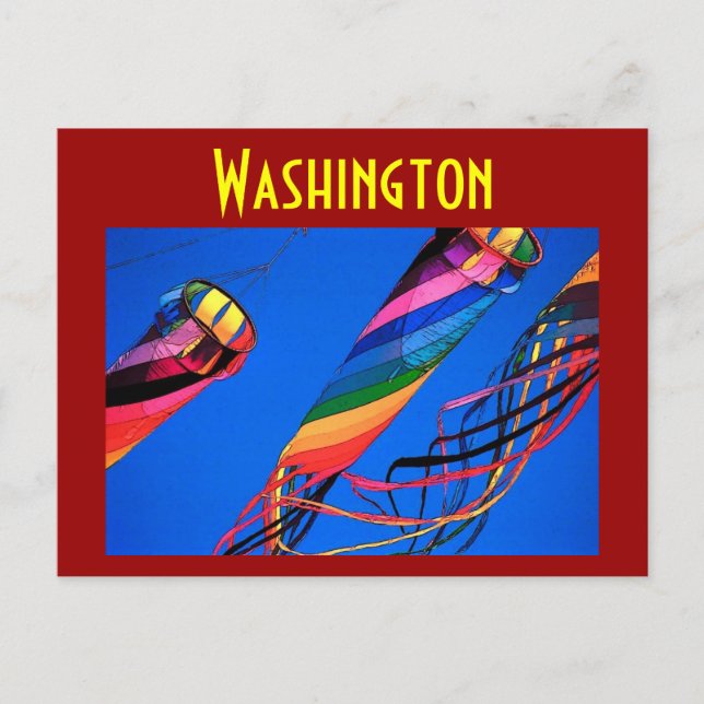 Washington Postcard Postkarte (Vorderseite)
