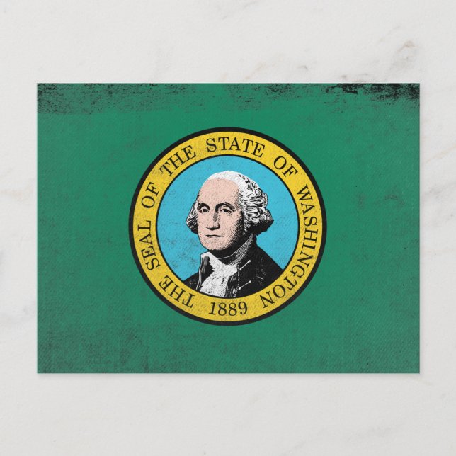 Washington Postkarte (Vorderseite)