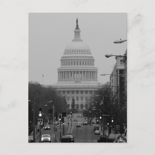 Washington Postkarte (Vorderseite)