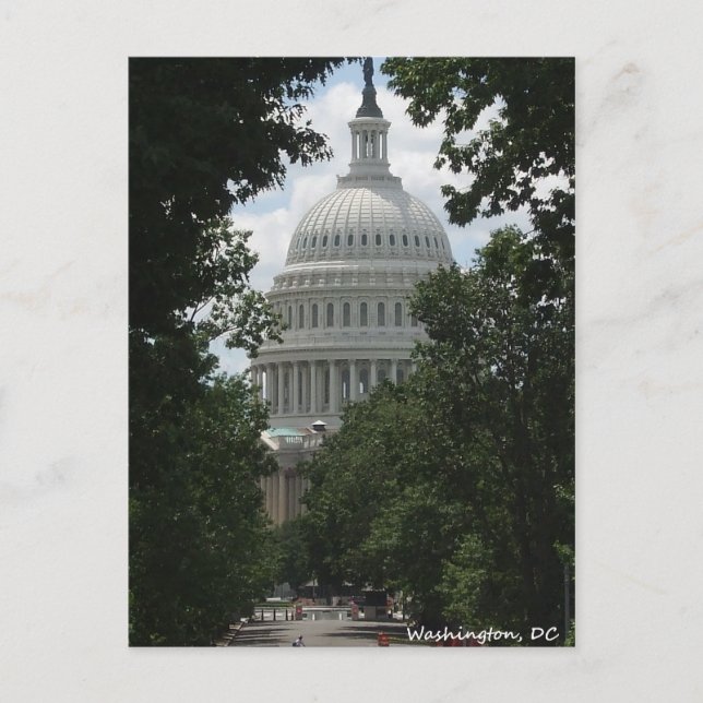 Washington Postkarte (Vorderseite)