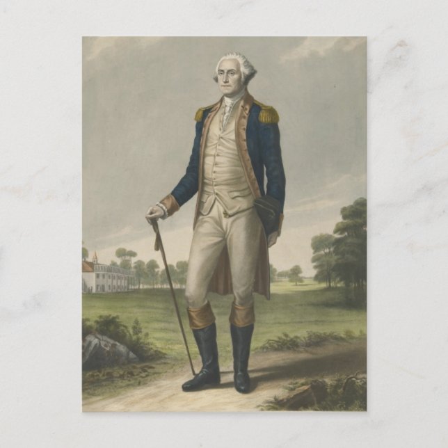 Washington Postkarte (Vorderseite)