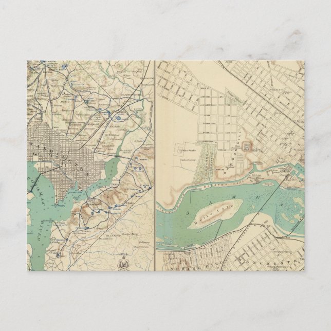 Washington, Richmond Postkarte (Vorderseite)