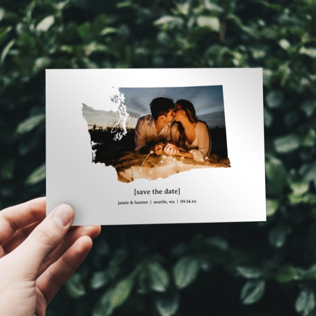 Washington Save the Date Foto Card (Von Creator hochgeladen)