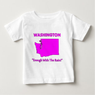 Washington - Schluss mit dem Regen Baby T-shirt