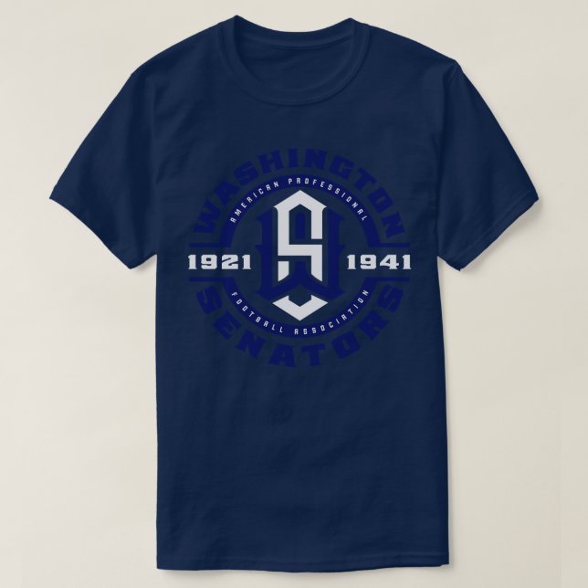 Washington Senatoren 1 T-Shirt (Design vorne)