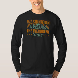 Washington Staat Der Evergreen Staat T-Shirt