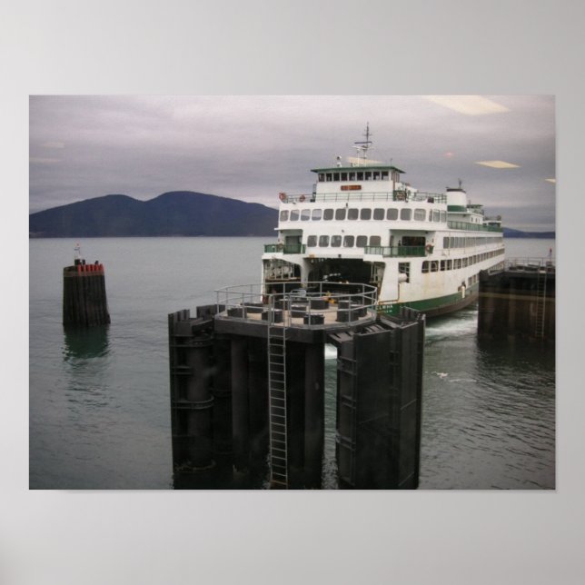 Washington Staat Ferry Poster (Vorne)