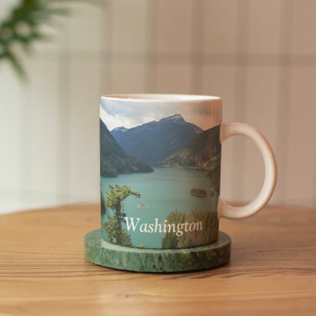 Washington Staat North Cascades Foto Kaffeetasse (In Situ Coaster)