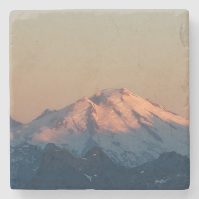 Washington Staat, North Cascades. Mount-Baker Steinuntersetzer (Vorderseite)