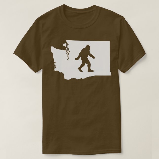 Washington Staat Sasquatch T-Shirt (Design vorne)