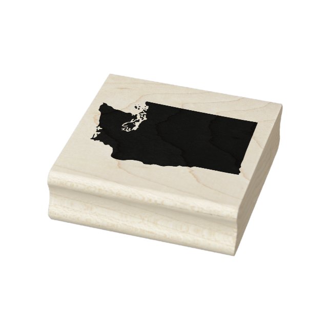 Washington Staat Solid Rubber Art Briefmarke Gummistempel (Stempel)