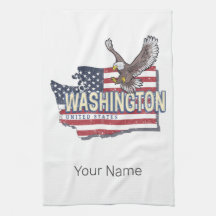 Washington Staat United Staaten Map USA Souvenir