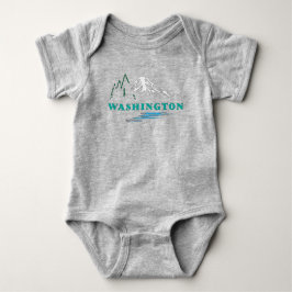 Washington Staat USA Baby Strampler