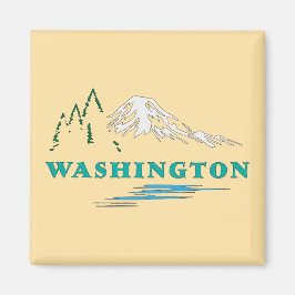 Washington Staat USA Magnet