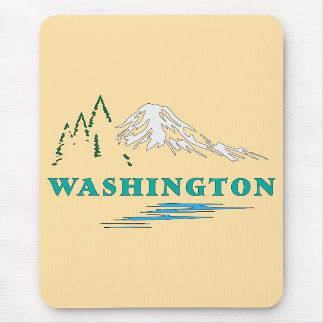 Washington Staat USA Mousepad (Vorne)