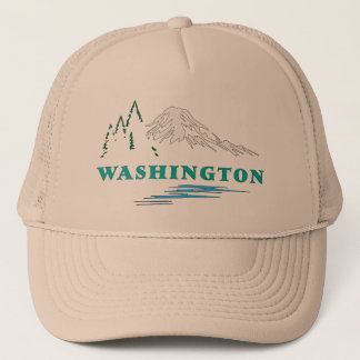 Washington Staat USA Truckerkappe
