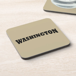 Washington Stadt Getränkeuntersetzer