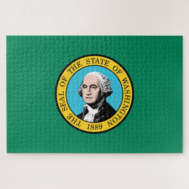 Washington State Flagge (Horizontal)