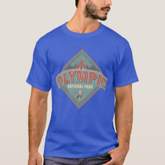 Washington State Nationalpark Vintage US Camping T-Shirt