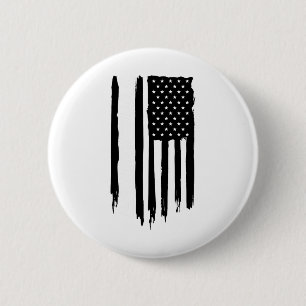 Washington Tacoma Amerikanische Flagge USA Button