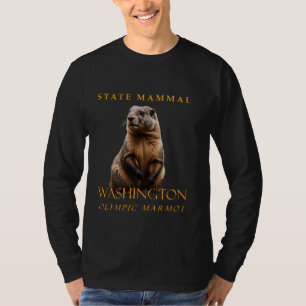 Washington Territory Mammal - das olympische Marmo T-Shirt