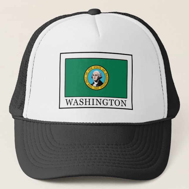 Washington Truckerkappe (Vorderseite)