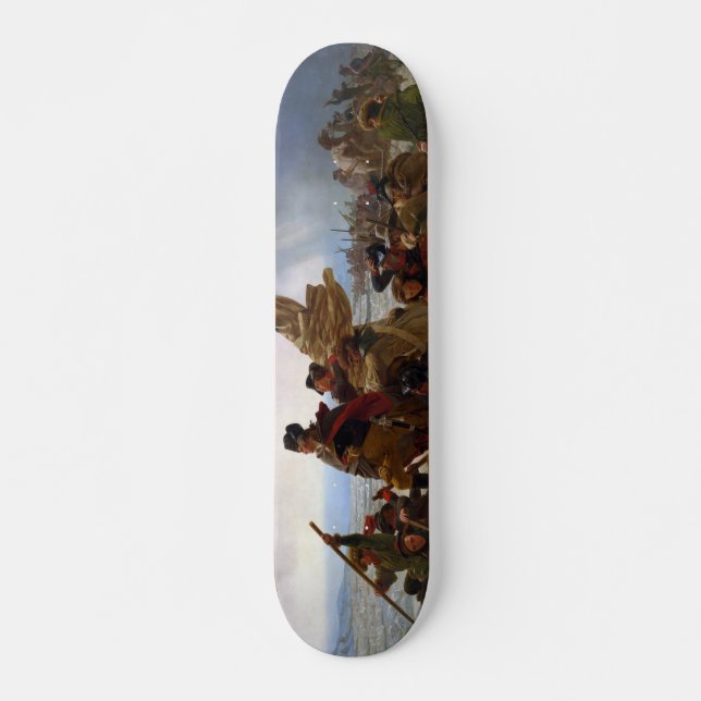 Washington überquert Delaware durch Emanuel Leutze Skateboard (Vorne)