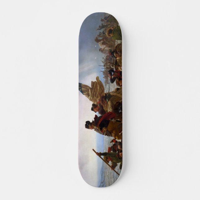 Washington überquert Delaware durch Emanuel Leutze Skateboard (Vorne)