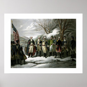 Washington und seine Generäle Poster