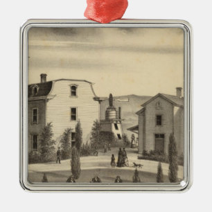 Washington-Uni, Calif Silbernes Ornament